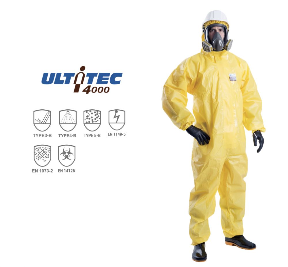 Bộ quần áo chống hóa chất ULTITEC 4000