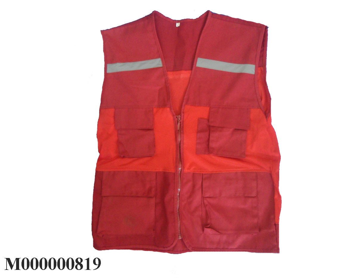 Austria mesh vest pocket red box